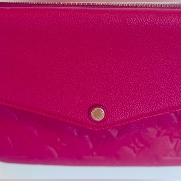 Louis Vuitton Empreinte Twice Shoulder Bag Dahlia color! - Picture 3 of 11